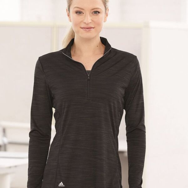 Women's Lightweight Mélange Quarter-Zip Pullover Thumbnail