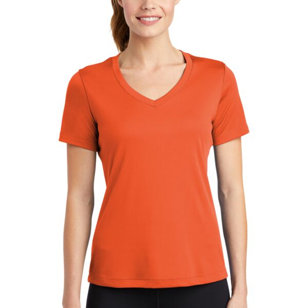Ladies PosiCharge ® Competitor V Neck Tee Thumbnail