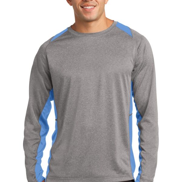 BFP - Long Sleeve Heather Colorblock Contender Tee Thumbnail