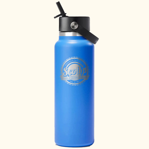 SA - Hydro Flask 40oz. Wide Mouth Bottle with Flex Straw Cap Thumbnail