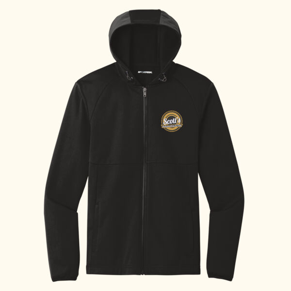 SA - EMBROIDERED - Hooded Soft Shell Jacket Thumbnail