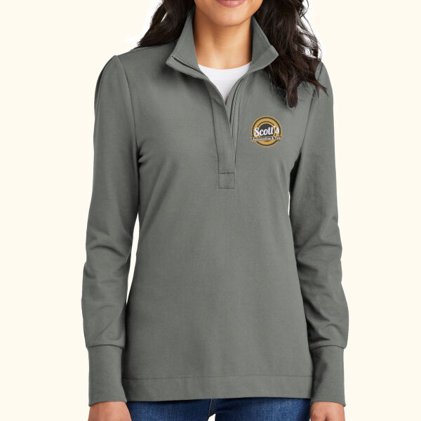 SA - EMBROIDERED - Women's Fairway Stretch 1/4 Zip Thumbnail