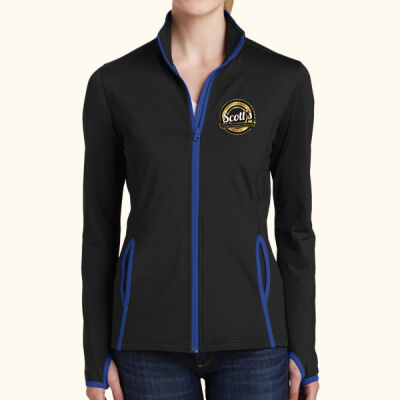 SA - Women's Stretch Contrast Full-Zip Jacket Thumbnail