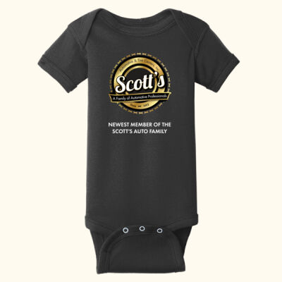 SA - Infant Short Sleeve Baby Rib Bodysuit Thumbnail