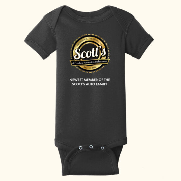 SA - Infant Short Sleeve Baby Rib Bodysuit Thumbnail