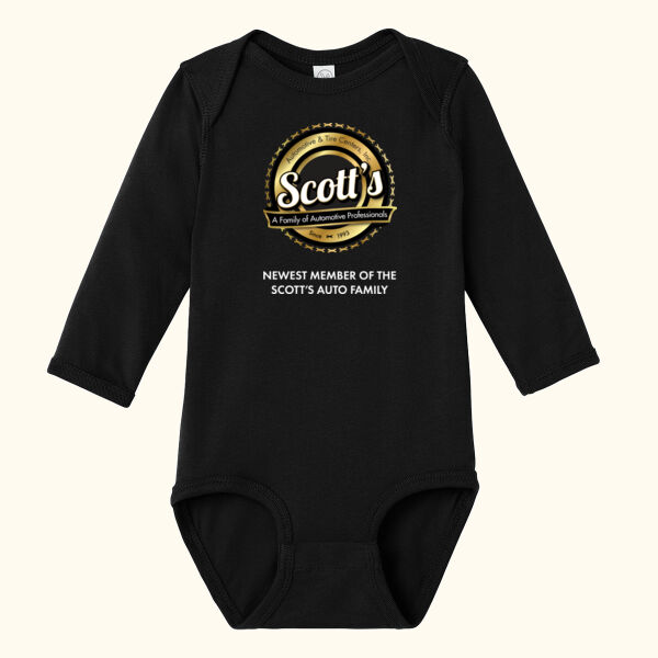 SA - Infant Long Sleeve Jersey Bodysuit Thumbnail
