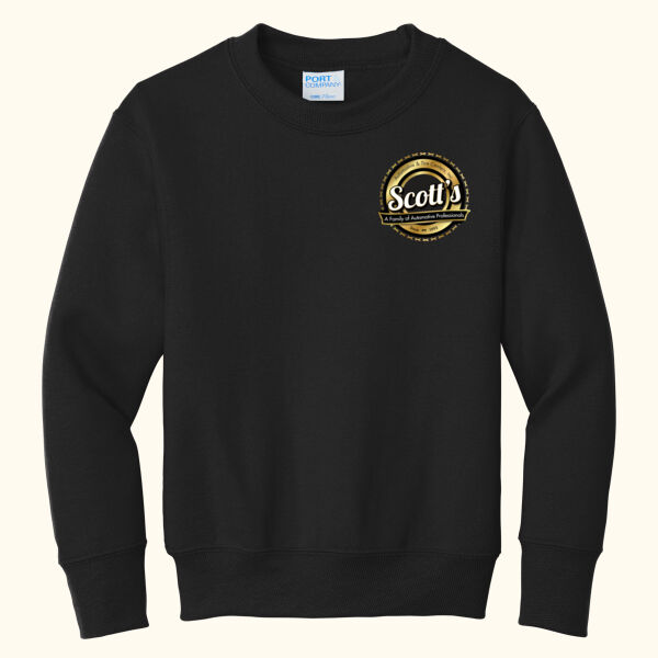 SA - Youth Fleece Crewneck Sweatshirt Thumbnail