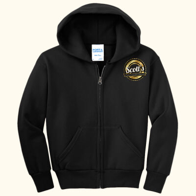 SA - Youth Fleece Full Zip Hooded Sweatshirt Thumbnail
