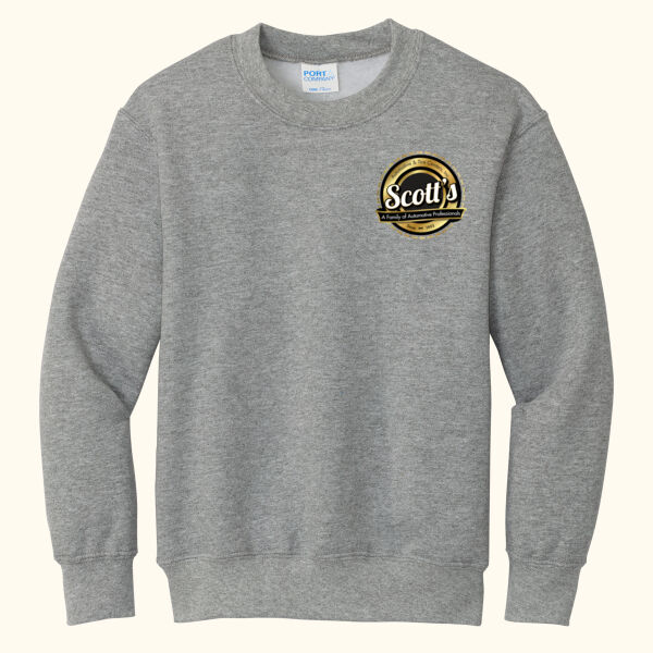 SA - Youth Fleece Crewneck Sweatshirt Thumbnail